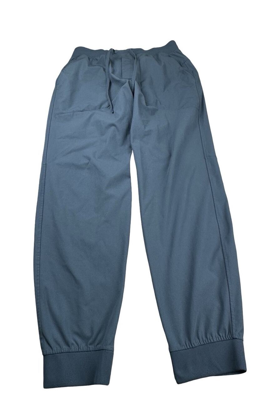 Lululemon ABC Jogger Pants Men’s Large 30” Iron Blue Warpstreme Drawstring